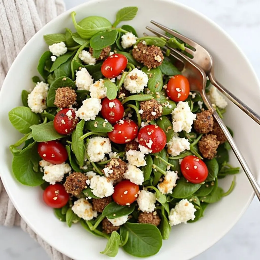 Fresh Goat Cheese Salad: Quick, Healthy, Delicious